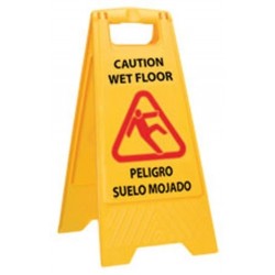 SEÑAL AVISO PISO MOJADO R3042