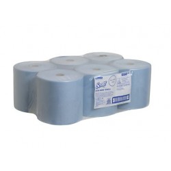 TOALLA-ROLL.304 AZUL R6668 C/6