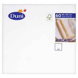 SERV. DUNISOFT 40X40 BLANCO...