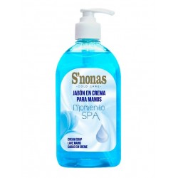 JABON CREMA *SPA* C/DOSIFICADOR S´NONAS B/500ML