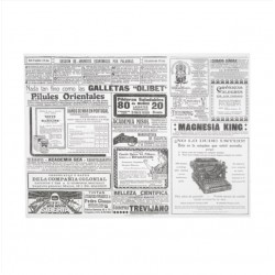 MANTEL 31X43 GACETA BLANCO...