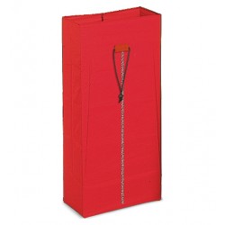 BOLSA VINILO ROJO 120L. R3629