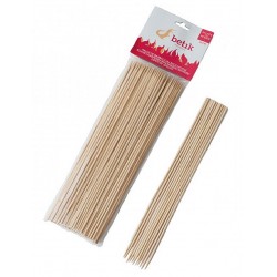 BROCHETA MADERA 25 CM. P/100