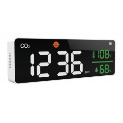 MEDIDOR CO2, TEMPERATURA Y...