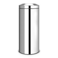 PAPELERA INOX.BRIL.30L.R287527