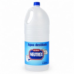 AGUA DESTILADA G/5 L.