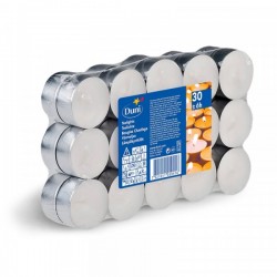 VELAS LAMPARILLAS 38MM  BLANCO 6H 105941 C/360