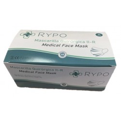 MASCARILLA QUIRURGICA AZUL IIR CLEANPRO RYPO C/50