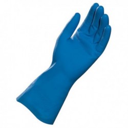 GUANTE NITRILO AZUL INDUSTRIAL T-M