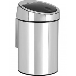 TOUCH BIN INOX BRILL 3L 363962