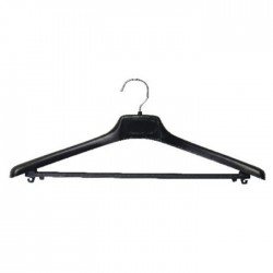 PERCHA PLAST.NEGRO R2261 C/150