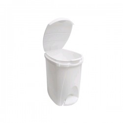 PONGOTODO 8 LT. PVC BLANCO C/PEDAL R04533