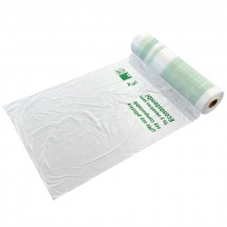 BOLSA PLANA 30X40 COMPOSTABLE BOCOR-9 R/400