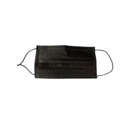 MASCARILLA QUIRURGICA NEGRA TIPO IIR B/10