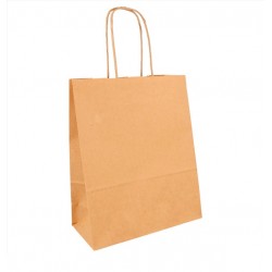 BOLSA PAPEL ASA CORDON XS NATURAL *R222.11* C/250